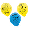 6pk Pokemon Pikachu 30cm Latex Balloons