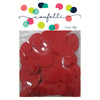 Tissue Paper Confetti Circles Red 2cm 28g