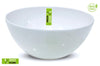 25cm Small White Round Melamine Salad Bowl