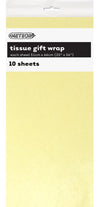 Ivory Tissue Paper Sheets 10Pk