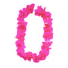 Hot Pink Large Petal Tropical Hawaiian Luau Flower Lei Party Wreath