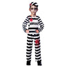 Zombie Convict Halloween Children Boy Costume