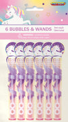 Unicorn Party Bubble & Wand Tubes  Loot Bag Party Fillers Return Gifts