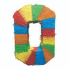 Rainbow Number 0 Pinata