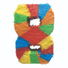 Rainbow Number 8 Pinata