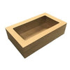 Extra Small Catering Tray With Brown Window Lid  Grazing /Hamper Box