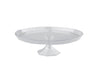 Large 33cm Clear Plastic Dessert Stand / Cake Stand