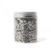 Silver Bubble & Bounce Edible Food Sprinkles  - BY SPRINKS 75g