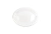 250mm x 395mm  Small White Oval Plastic Tray 3PK