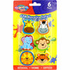 Safari Animal  Erasers Party Favors Return Gifts Loot Bag Party Fillers 6PK