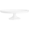 Large White  Plastic Dessert Stand/Cake Stand