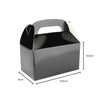 Black Treat / Lolly Return Gift Boxes With Handle