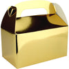 6pcs Meallic Gold Treat / Lolly Return Gift Box With Handle