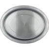 Silver Plastic Oval Plates 20pk