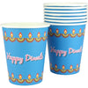 Happy Diwali Paper Cups 8pk