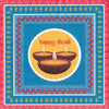 16PK Happy Diwali Large Napkins / Serviettes.