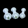 Star Shape Plunger Fondant Cutter 3pcs