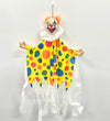 Halloween Decoration Hanging Creepy Clown With Voices