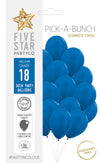 Sempertex Shimmer Royal Blue 30cm Latex Balloon 18pk