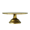 Vintage Gold Metal Cake Dessert Stand 12inched 30cm