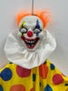 Halloween Decoration Hanging Creepy Clown With Voices