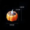 Halloween Pumpkin/Spider Web  Plastic Candle light