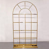 Metallic gold French Window Arch Backdrop