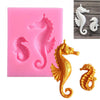 Seahorse Silicone Fondant Mould