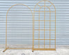 Gold Mesh Arch Backdrop