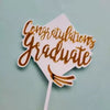 Congratulations Graduate Acrylic Cake Topper