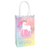 Unicorn Theme 10PK Paper Party Gift Loot Favour Bags