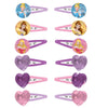 Disney Princess Hair Clip 12Pk Return Gift Party Favors