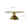 Vintage Gold Metal Cake Dessert Stand 12inched 30cm