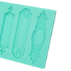 Vintage Mirror Frame Silicone Fondant Mould