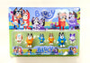 Bluey Cake Figurines Set Gift Toys