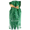 Christmas Plastic Treat Bag with Tie  Pack of 4