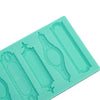 Vintage Mirror Frame Silicone Fondant Mould