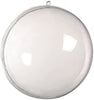 6cm Christmas Clear Plastic Ball Pack of 6