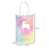 Unicorn Theme 10PK Paper Party Gift Loot Favour Bags