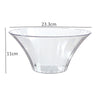 Medium 23cm Flared Plastic Bowl