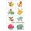 8pcs Pokemon Tattoos (1 Sheet)