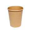 200ml Kraft Brown Paper Cups 20pk