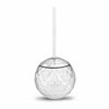 Disco Ball Cup With Straw