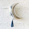 Silver Moon Foil Balloon