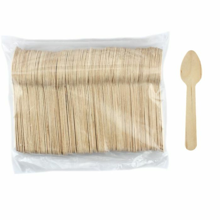 100PK Wooden Tea Spoons 110mm – Top Party Supplies, Hoppers Crossing ...